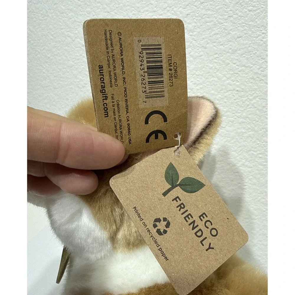 Miyoni by Aurora Pembroke‎ Welsh Corgi  Plush Toy Dog 10